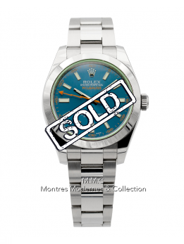 Rolex - Milgauss réf.116400GV Blue Z