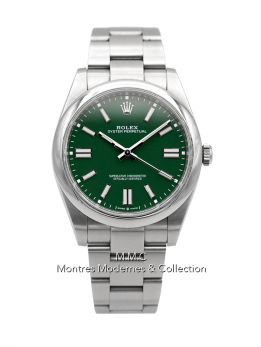 Rolex - Oyster Perpetual 41mm ref.124300 Green Dial