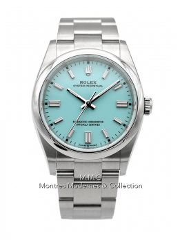 Rolex - Oyster Perpetual Blue Tiffany Dial 36mm ref.126000