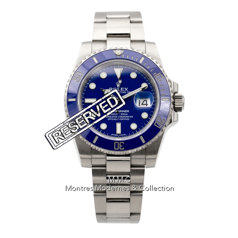 Rolex Submariner Date "Smurf" ref.116619LB - Image 1