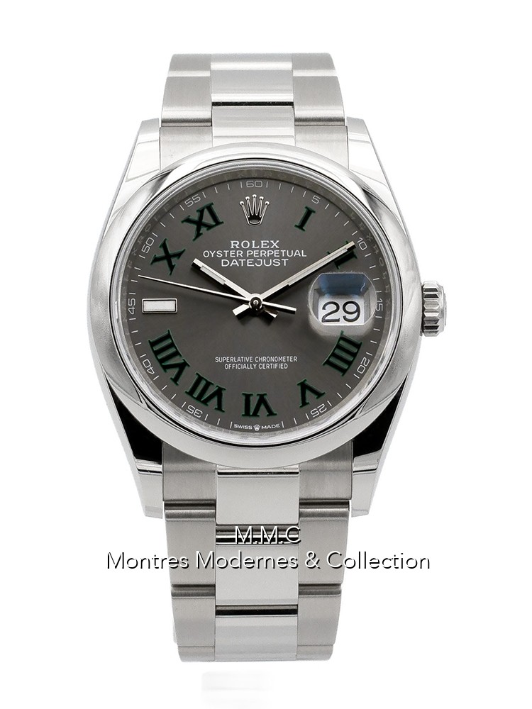 Rolex Datejust ref.126200 Wimbledon - Image 1