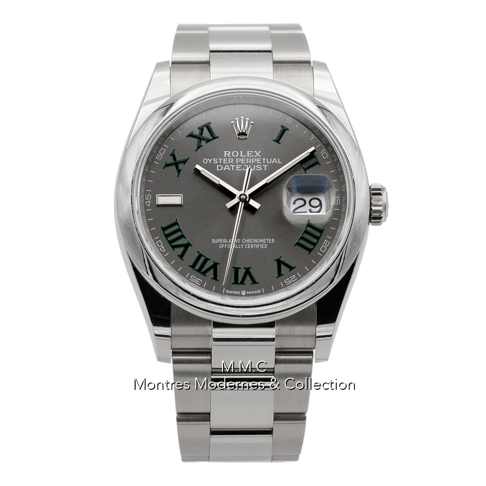 Rolex Datejust ref.126200 Wimbledon - Image 1