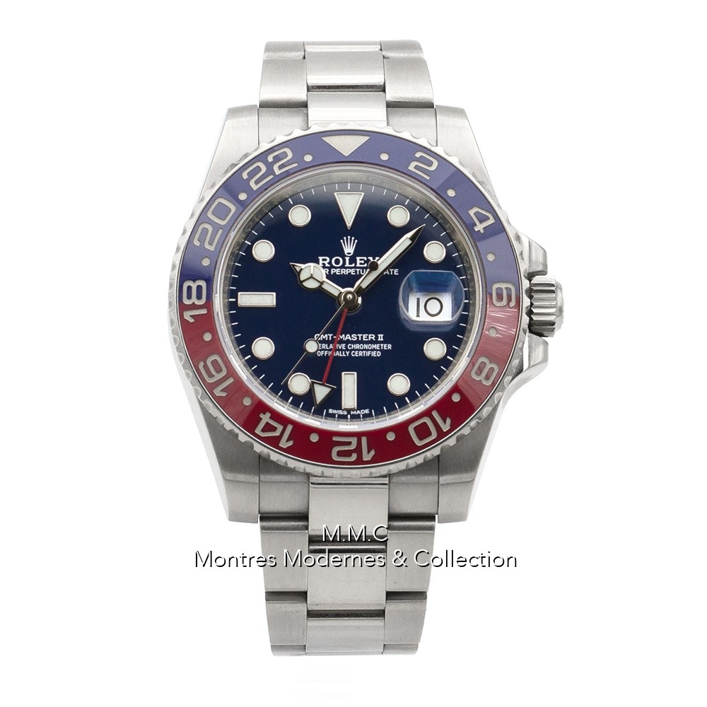 Rolex GMT-Master II ref.116719BLRO Blue Dial - Image 1