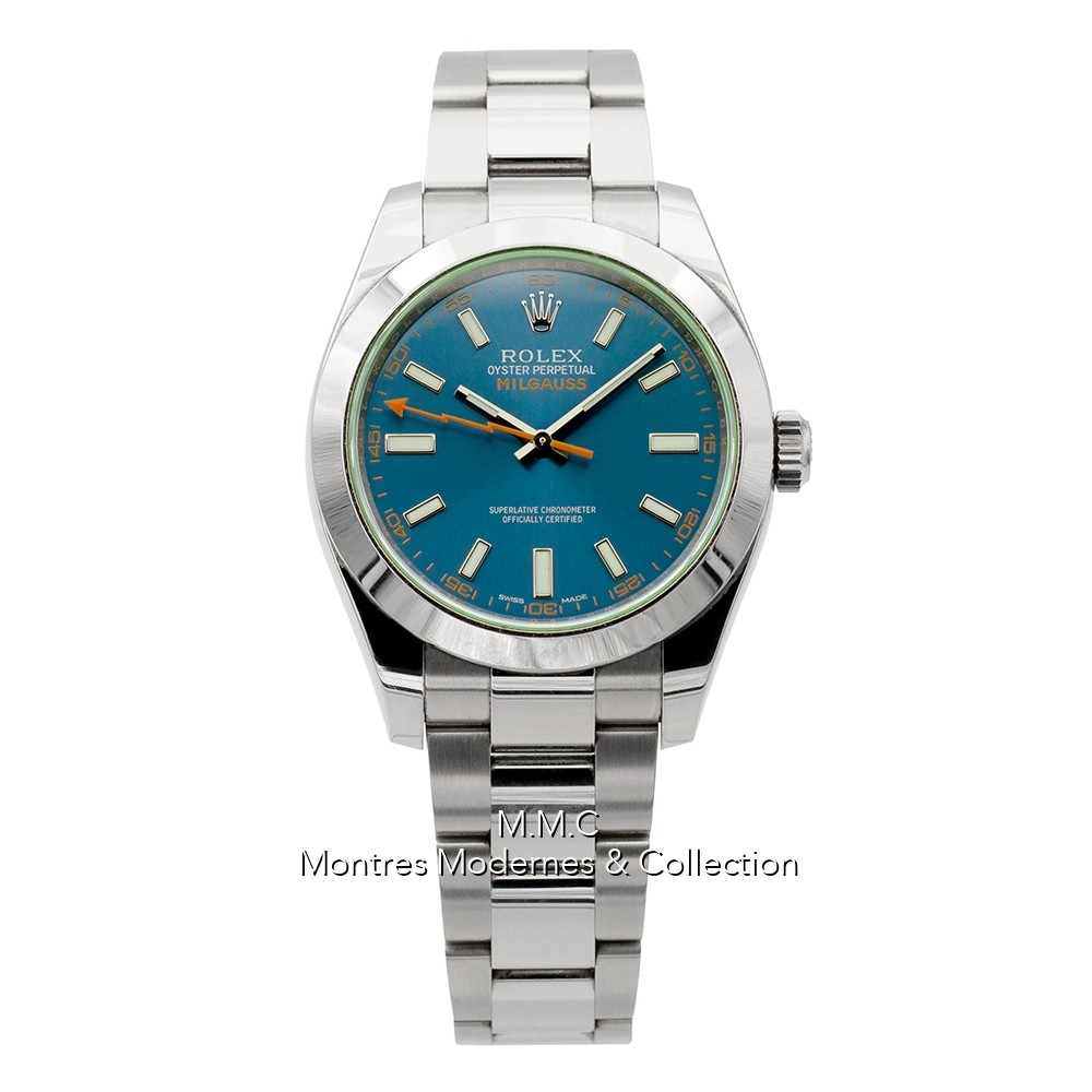 Rolex Milgauss r&eacute;f.116400GV Blue Z - Image 1