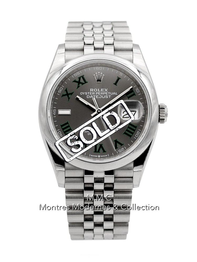 Rolex Datejust ref.126200 Wimbledon - Image 1