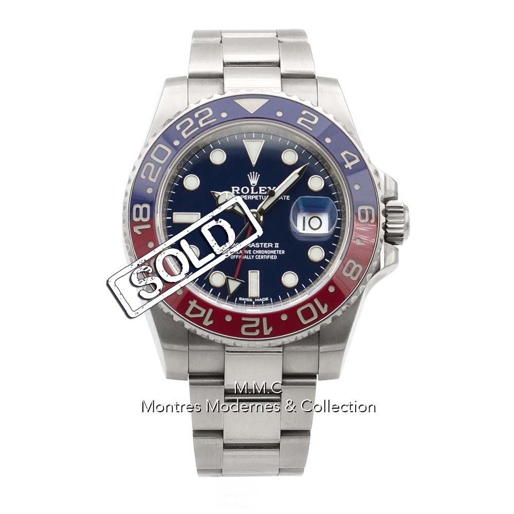 Rolex GMT-Master II ref.116719BLRO Blue Dial - Image 1