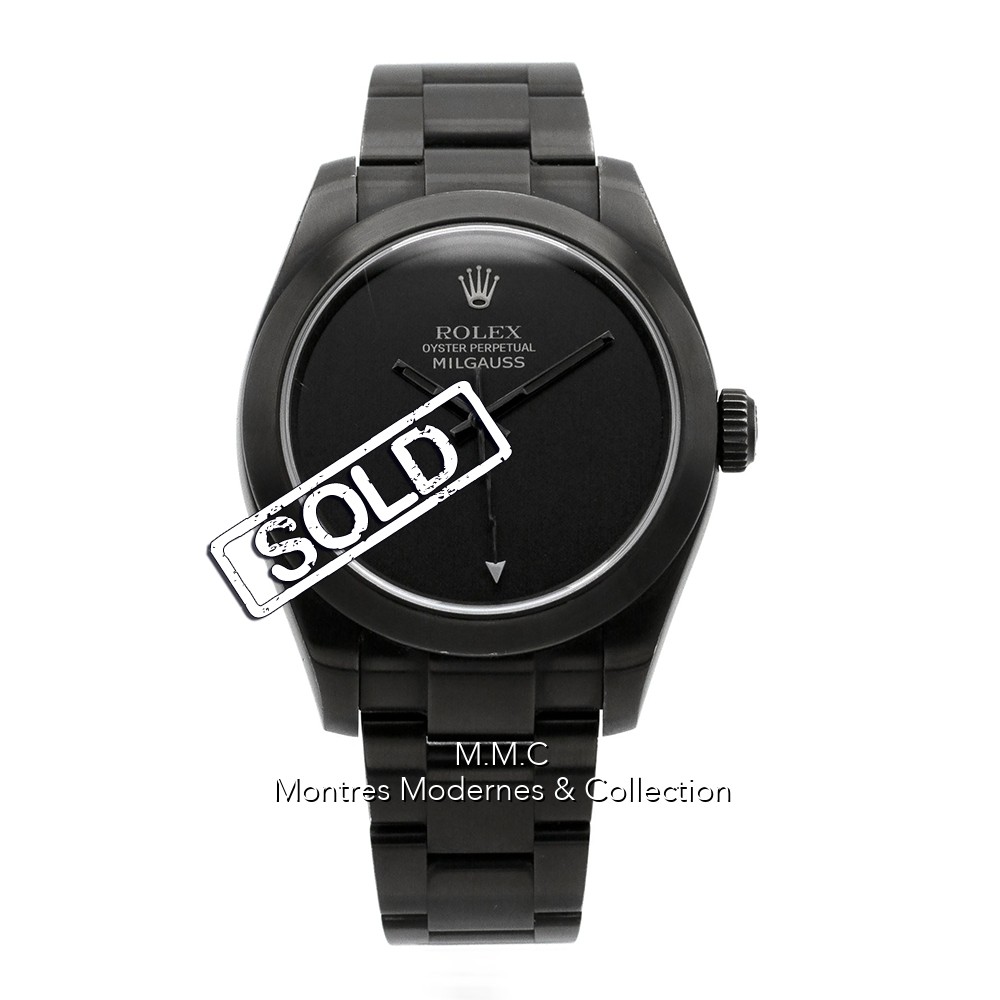 Rolex Milgauss ref.116400 "Moonlight" Colette Edition - Image 1