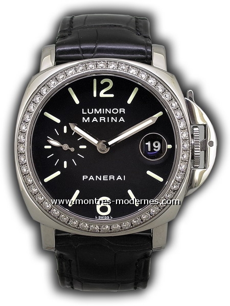 Panerai Luminor Marina 40mm "Lunette Diamants" 90ex. - Image 1