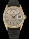 Rolex - Day-Date saphir Gold / leather Image 1