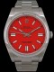 Rolex - Oyster Perpetual 41mm réf.124300 Coral Red Dial Image 1