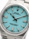 Rolex Oyster Perpetual Blue Tiffany Dial 36mm réf.126000 - Image 4