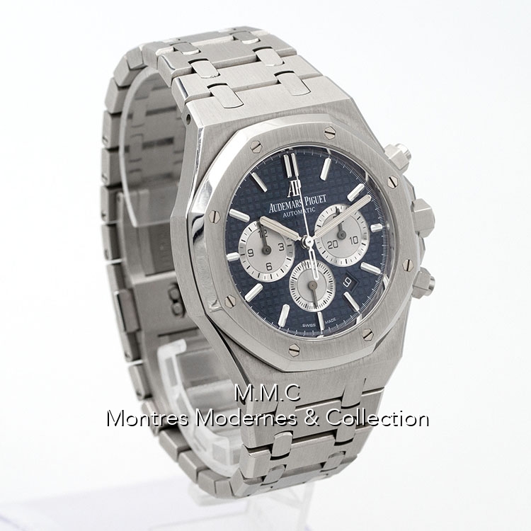 Audemars Piguet Royal Oak Chronographe 41mm ref.26331ST Blue Dial - Image 3