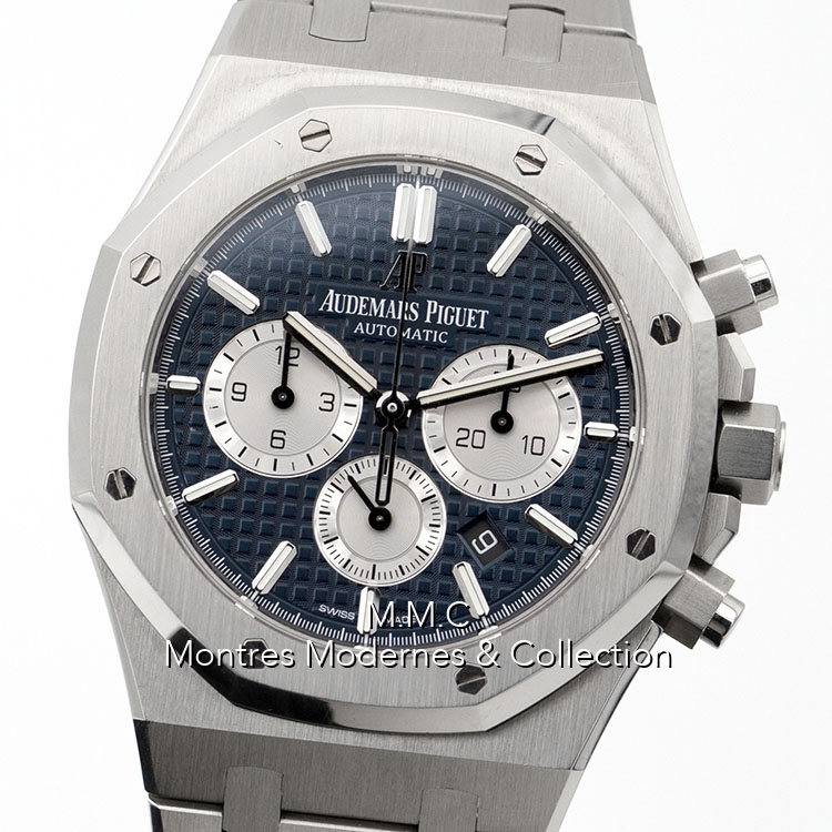 Audemars Piguet Royal Oak Chronographe 41mm ref.26331ST Blue Dial - Image 4