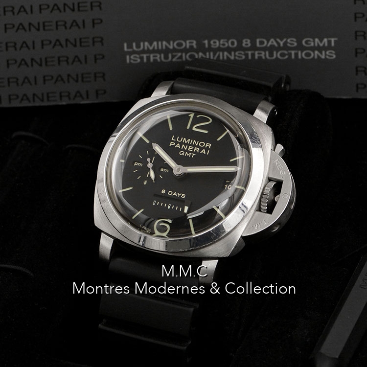Panerai Luminor 1950 8 Days GMT PAM00233 - Image 4