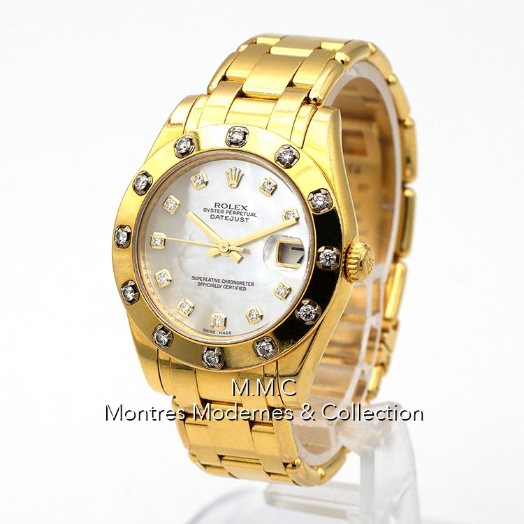 Rolex Datejust Medium Pearlmaster ref.81318 - Image 2
