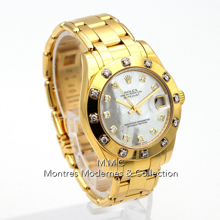 Rolex Datejust Medium Pearlmaster ref.81318 - Image 3