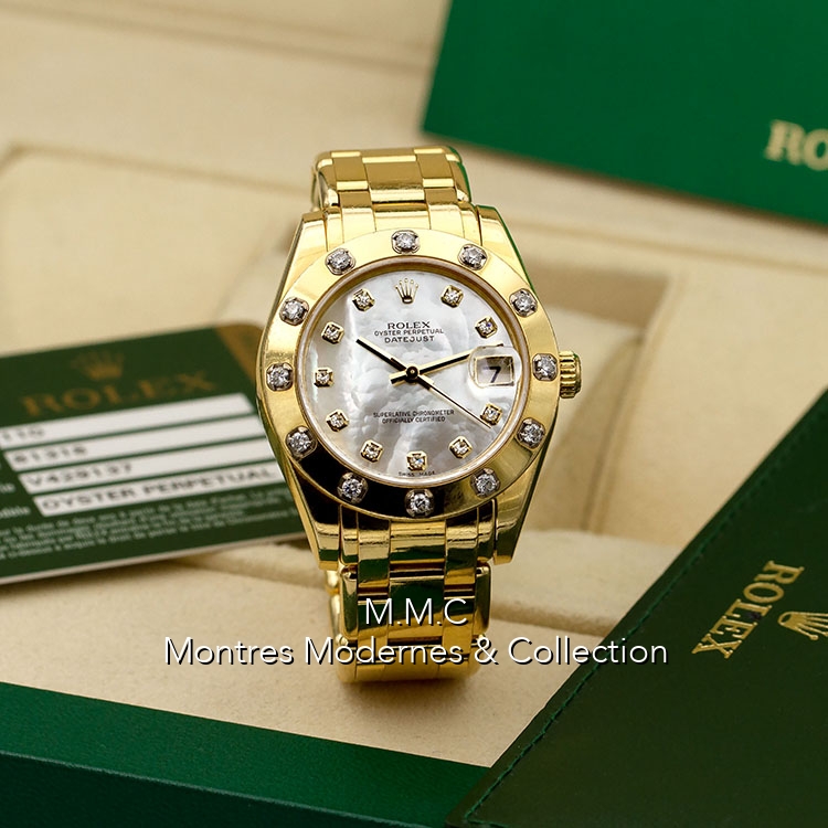 Rolex Datejust Medium Pearlmaster ref.81318 - Image 4