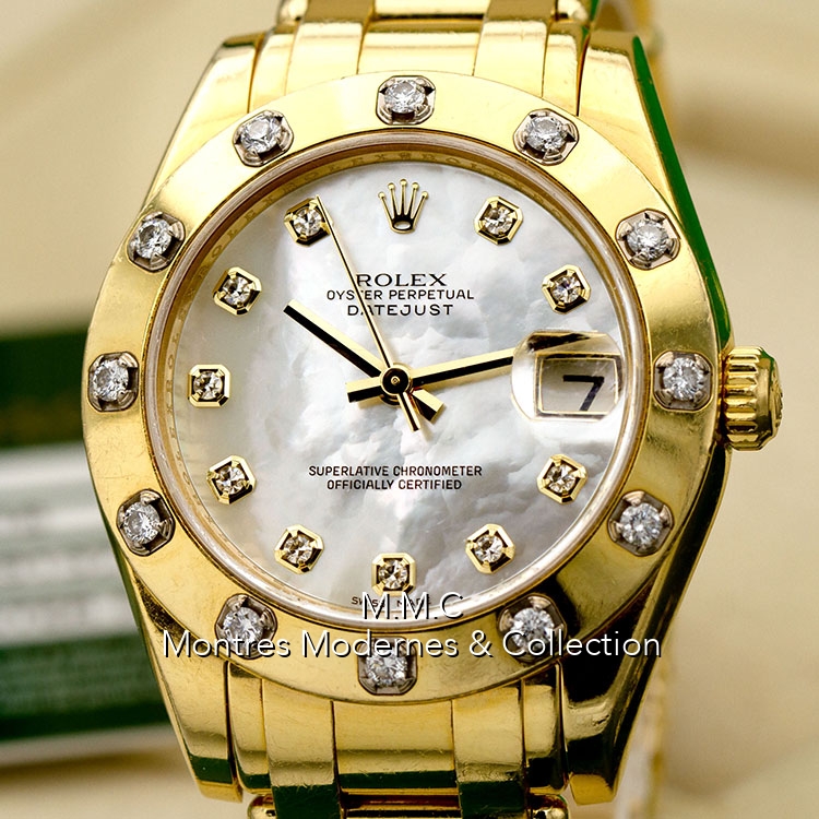Rolex Datejust Medium Pearlmaster ref.81318 - Image 5