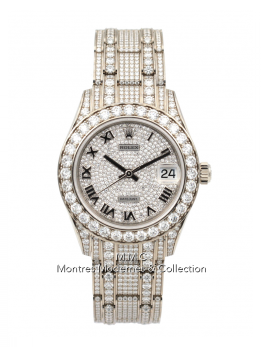 Rolex - Datejust Pearlmaster Full Diamonds ref.81409