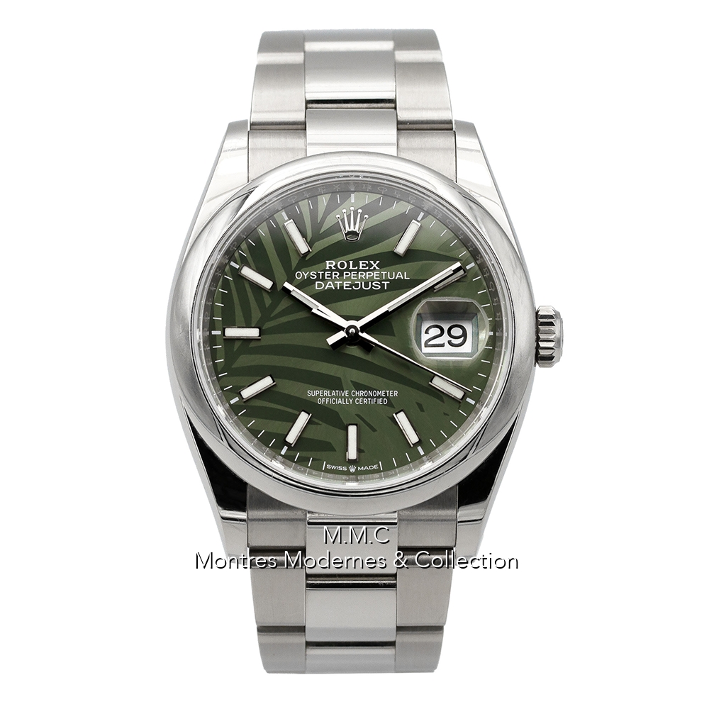 Rolex Datejust ref.126200 Palm Dial - Image 1