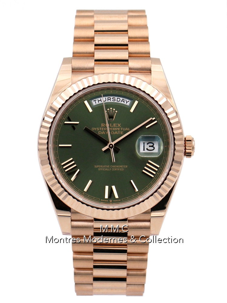 Rolex Day-Date 40 ref.228235 Green Dial - Image 1