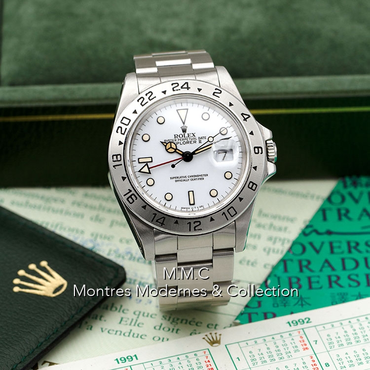 Rolex Explorer II ref.16570 "Polar Chicchi di maís" - Image 4