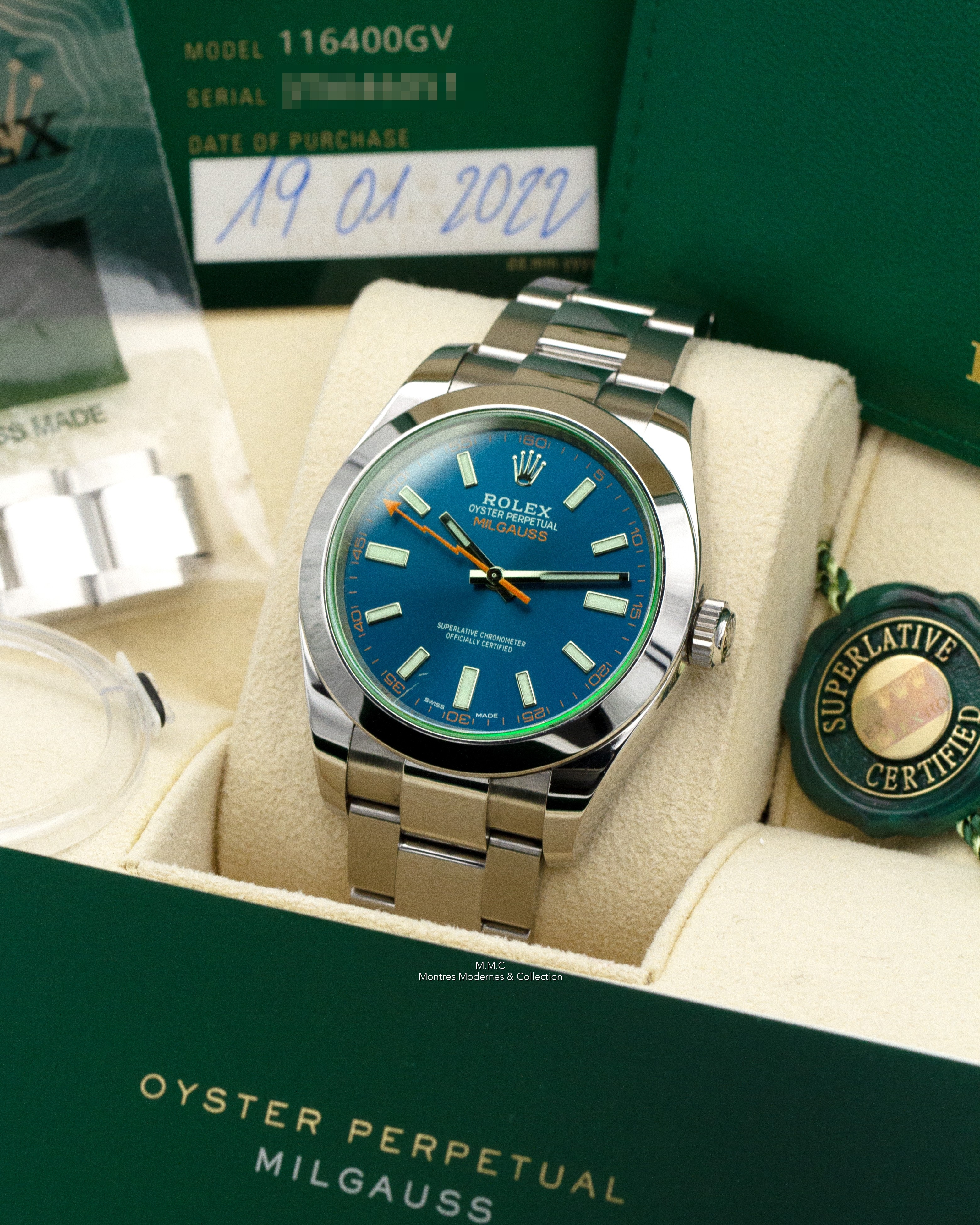 Rolex Milgauss ref.116400GV - Image 6