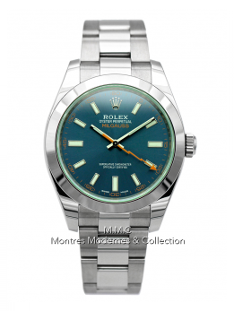 Rolex - Milgauss r&eacute;f.116400GV Blue Z