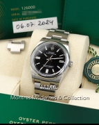 Rolex Oyster Perpetual 36mm ref.126000 Black Dial - Image 6