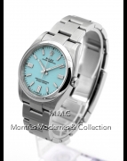 Rolex Oyster Perpetual Blue Tiffany Dial 36mm ref.126000 - Image 2