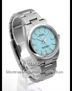 Rolex Oyster Perpetual Blue Tiffany Dial 36mm ref.126000 - Image 3