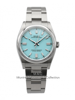 Rolex - Oyster Perpetual Blue Tiffany Dial 36mm ref.126000