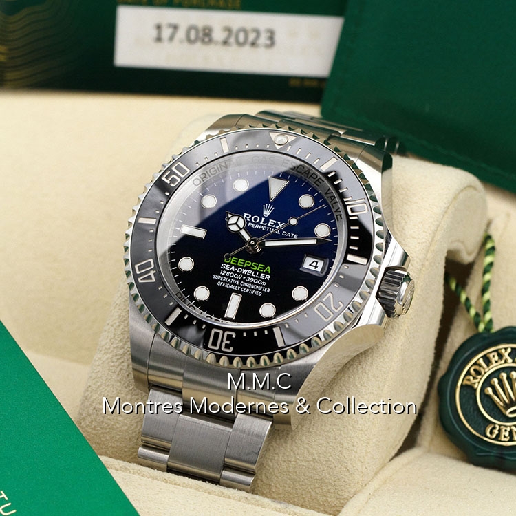 Rolex Sea-Dweller Deep Sea D-blue Dial réf.136600 - Image 6
