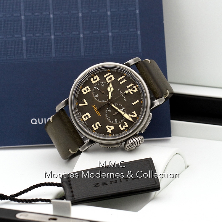 Zenith Pilot Type XX Ton-Up ref.11.2430.4069 - Image 6